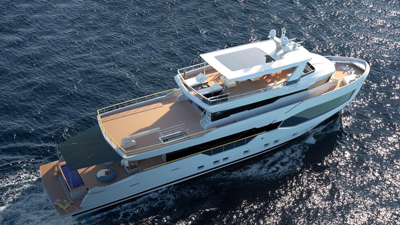 Numarine 40MXP-03 photo copyright Sand People taken at  and featuring the Superyacht class