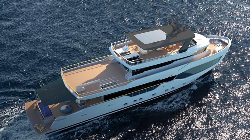 Numarine 40MXP-03 photo copyright Sand People taken at  and featuring the Superyacht class