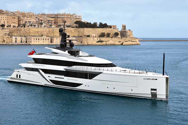 CRN MY Comfortably Numb photo copyright Karl Borg taken at  and featuring the Superyacht class