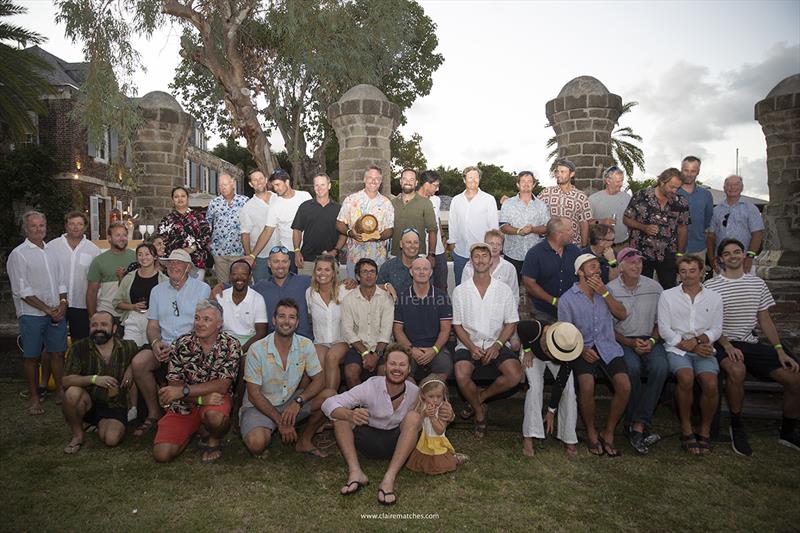 Team Hetairos at the 2024 Superyacht Challenge Antigua photo copyright Claire Matches taken at  and featuring the Superyacht class