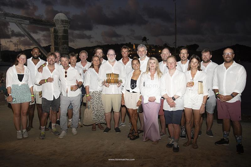 Team Freya at the 2024 Superyacht Challenge Antigua photo copyright Claire Matches taken at  and featuring the Superyacht class