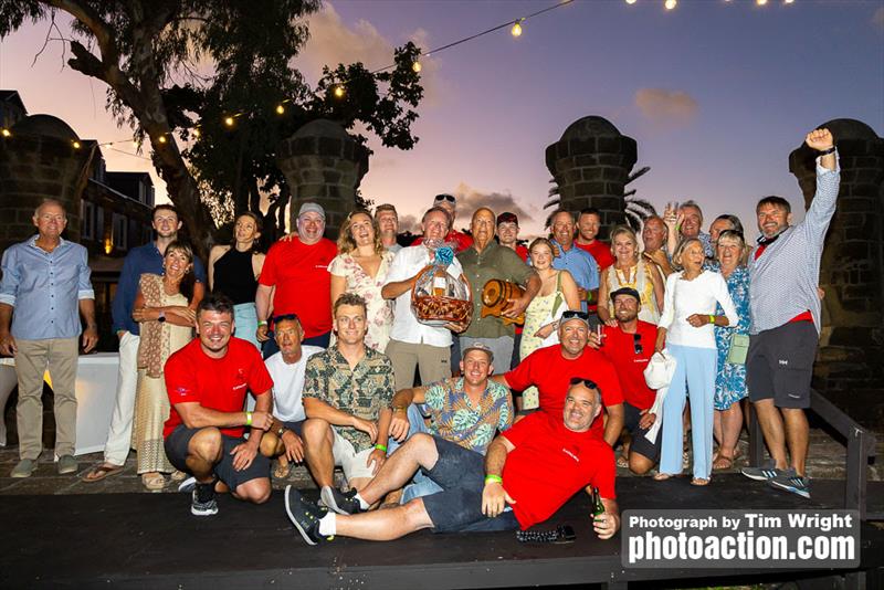 Team Catalina - 2025 Superyacht Challenge Antigua - Prizegiving photo copyright Tim Wright / Photoaction.com taken at  and featuring the Superyacht class