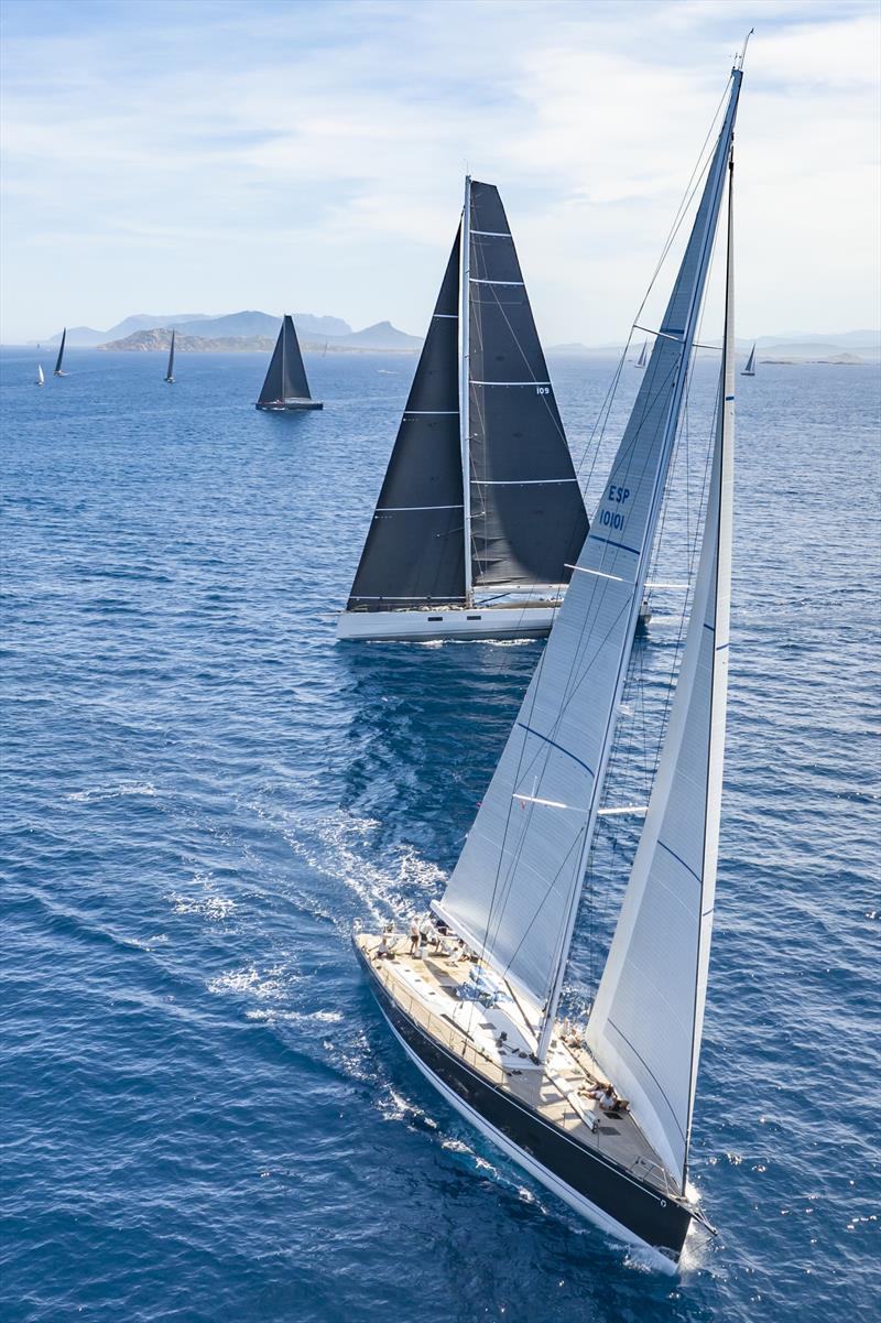 Giorgio Armani Superyacht Regatta 2025 - Day 2 photo copyright YCCS / Studio Borlenghi taken at Yacht Club Costa Smeralda and featuring the Superyacht class