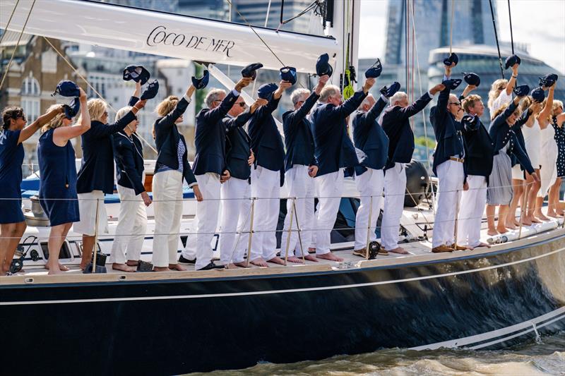 Royal Thames Yacht Club 250th Anniversary pageant along the River Thames - photo © Martin Allen Photography