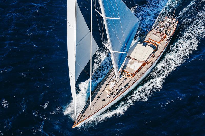 Hoek 128 Linnea Aurora - 2026 RORC Transatlantic Race day 3 photo copyright Sailing Energy taken at Royal Ocean Racing Club and featuring the Superyacht class