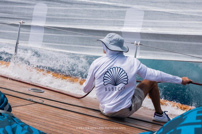 Rebecca - Superyacht Challenge Antigua 2026 Day 2 - photo © Fraser Edwards Photography