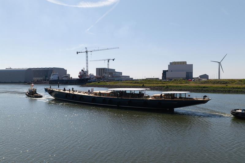 SY Zero launch photo copyright IQ media / SY Zero taken at  and featuring the Superyacht class