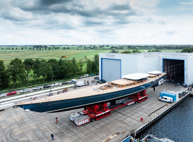 SY Zero rollout photo copyright Tom Van Oossanen / SY Zero taken at  and featuring the Superyacht class