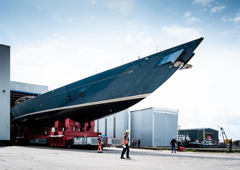 SY Zero Vitters rollout photo copyright Tom Van Oossanen / SY Zero taken at  and featuring the Superyacht class