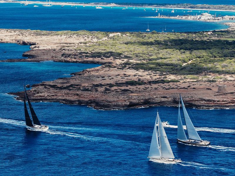 Ibiza JoySail Day Two photo copyright Ibiza JoySail taken at  and featuring the Superyacht class