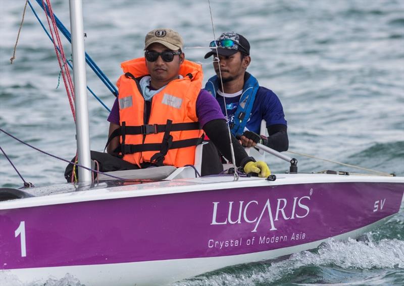 Paisol Pateh/ Mahseedi Hadumor added two more wins today - Day 4, Top of the Gulf Regatta 2019 photo copyright Guy Nowell / Top of the Gulf Regatta taken at Ocean Marina Yacht Club and featuring the SV14 class