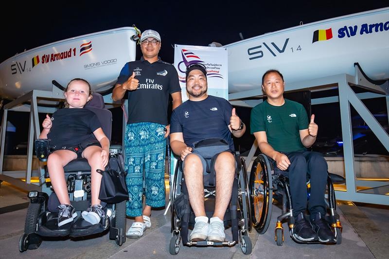SV Arnaud 1 plus 2 launch - photo © Disabled Sailing Thailand
