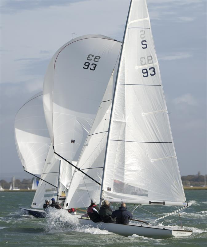 Swallow sailing at Itchenor photo copyright Itchenor SC taken at Itchenor Sailing Club and featuring the Swallow class