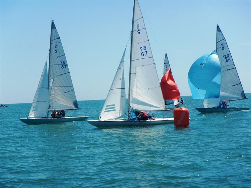 Swallow Nationals 2022 at Bembridge photo copyright Mike Samuelson taken at Bembridge Sailing Club and featuring the Swallow class