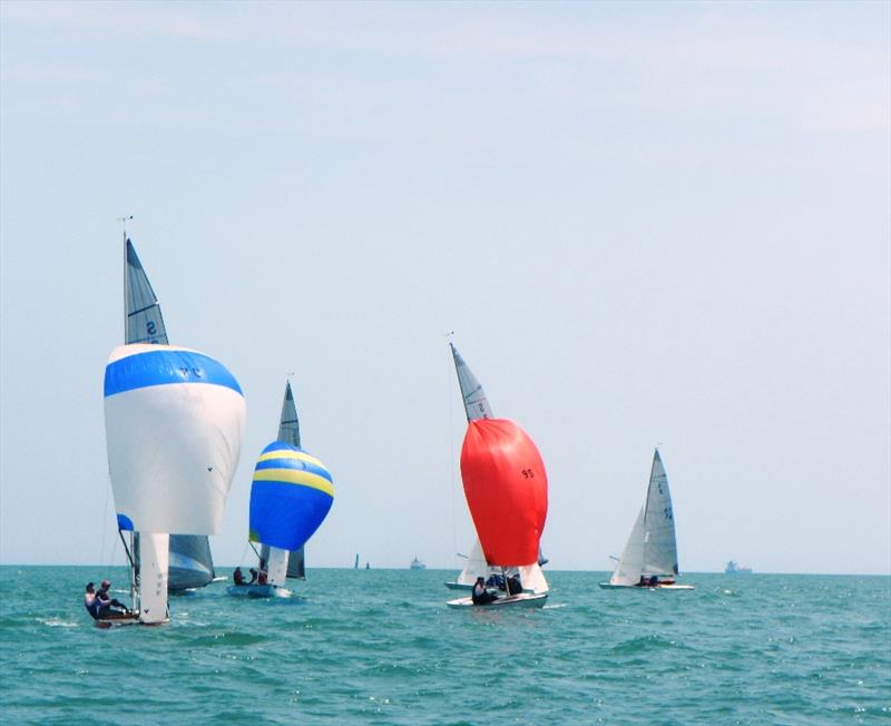 Swallow Nationals 2022 at Bembridge photo copyright Mike Samuelson taken at Bembridge Sailing Club and featuring the Swallow class