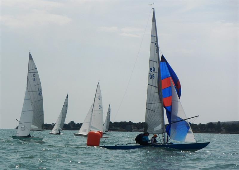 Swallow Nationals 2022 at Bembridge photo copyright Mike Samuelson taken at Bembridge Sailing Club and featuring the Swallow class