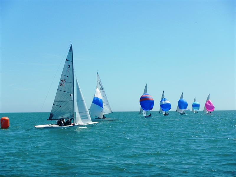 Swallow Nationals 2022 at Bembridge photo copyright Mike Samuelson taken at Bembridge Sailing Club and featuring the Swallow class