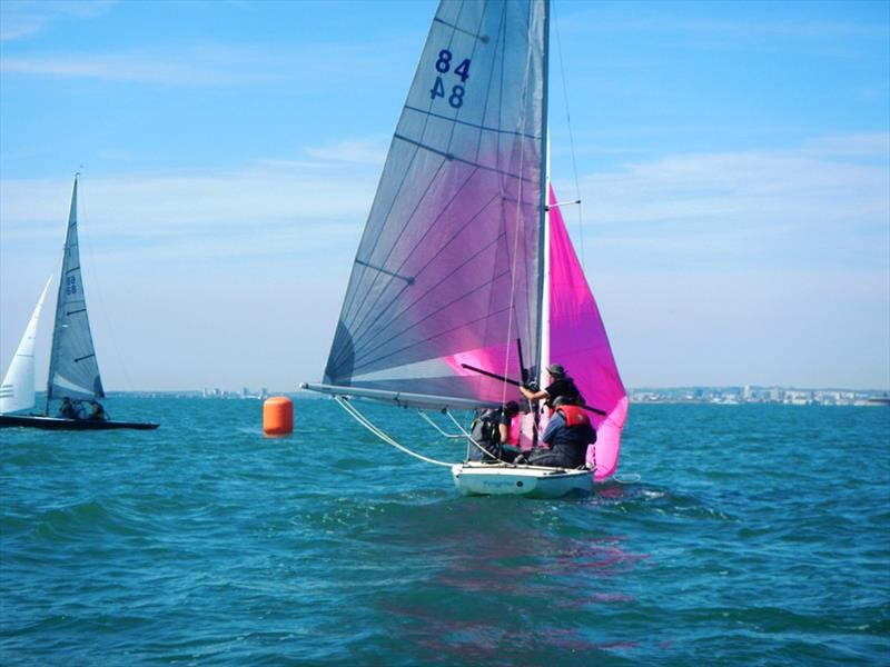Swallow Nationals 2022 at Bembridge photo copyright Mike Samuelson taken at Bembridge Sailing Club and featuring the Swallow class