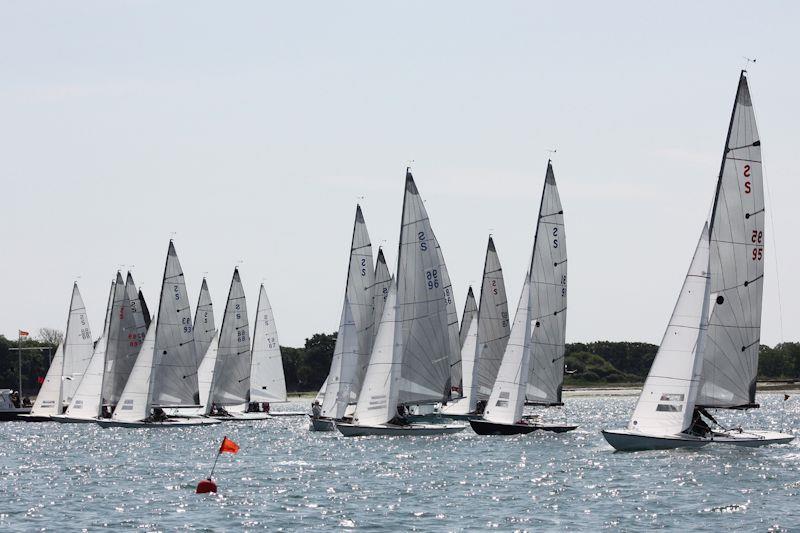 Swallow In-Harbour Championship at Itchenor for the Norman Moore Trophy photo copyright Kirsty Bang taken at Itchenor Sailing Club and featuring the Swallow class