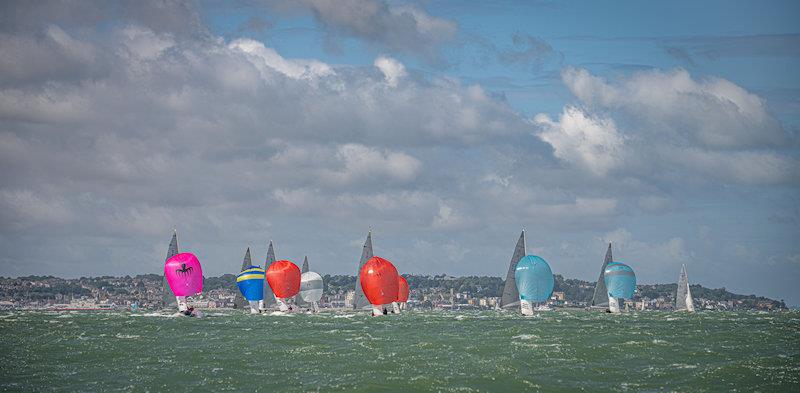 Cowes Classics Week 2023 photo copyright Tim Jeffreys Photography taken at Royal London Yacht Club and featuring the Swallow class