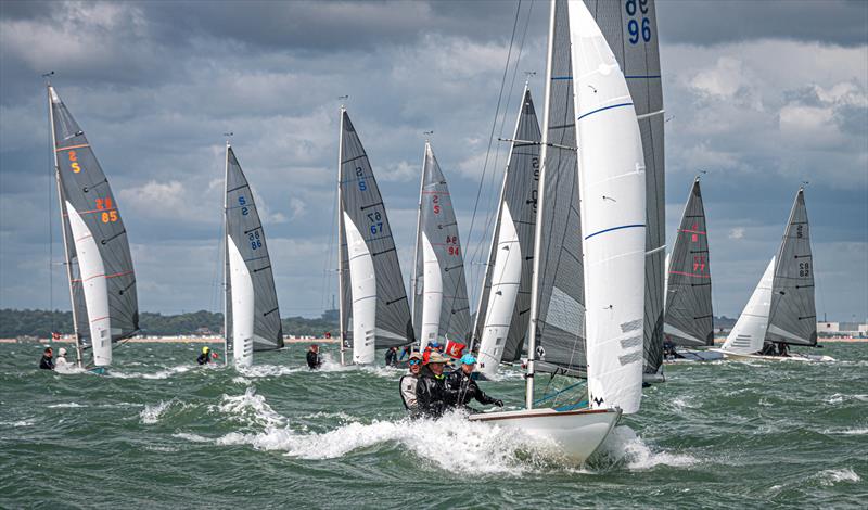 National Swallow 75th Anniversary Championship at Cowes Classics Week 2023 photo copyright Tim Jeffreys Photography taken at Royal London Yacht Club and featuring the Swallow class