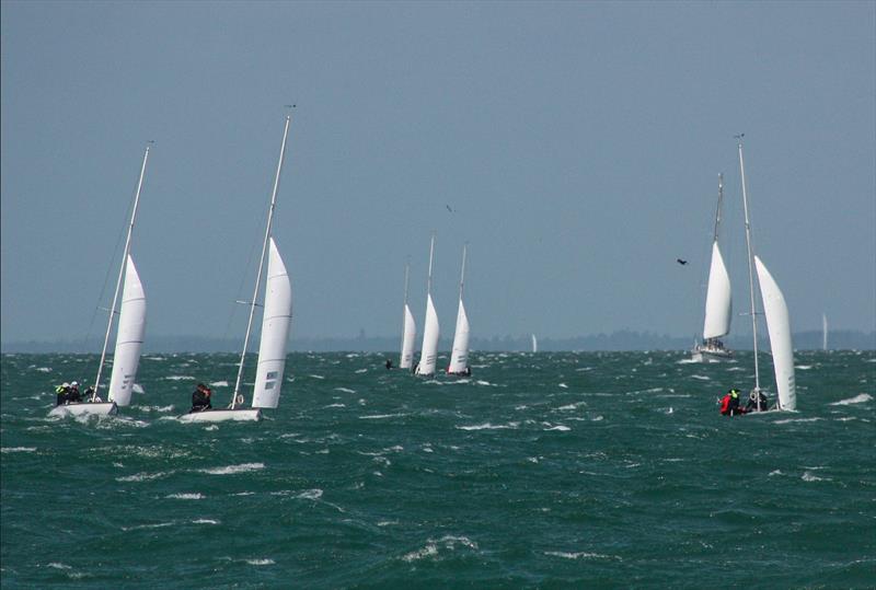 National Swallow 75th Anniversary Championship at Cowes Classics Week 2023 photo copyright Kirsty Bang taken at Royal London Yacht Club and featuring the Swallow class