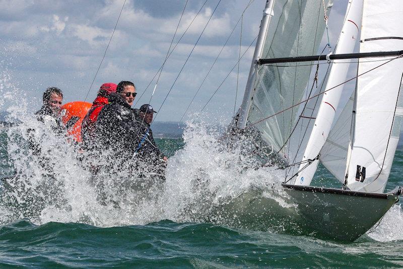 National Swallow Championships 2024 at Itchenor photo copyright Kirsty Bang taken at Itchenor Sailing Club and featuring the Swallow class