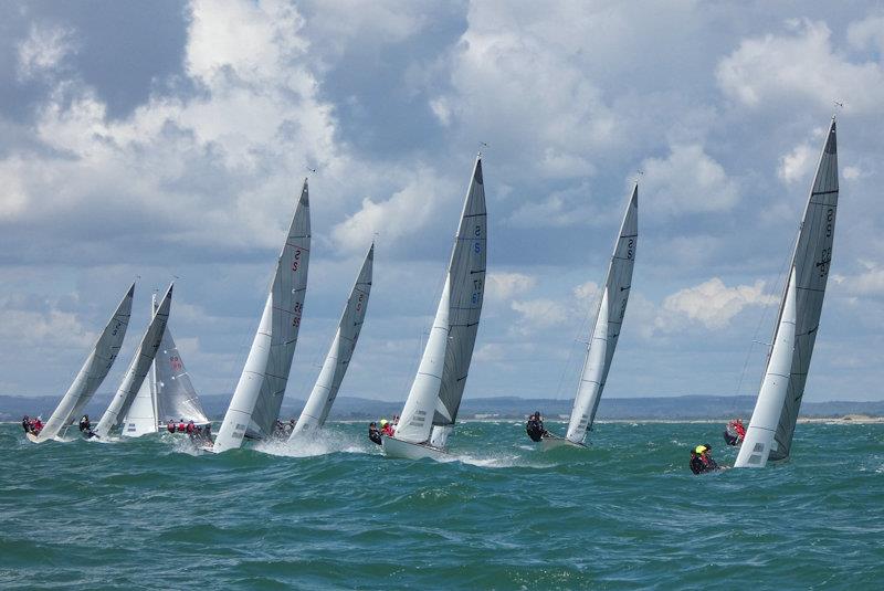National Swallow Championships 2024 at Itchenor photo copyright Kirsty Bang taken at Itchenor Sailing Club and featuring the Swallow class