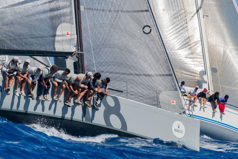 Class B start on day 1 of the Rolex Swan Cup Caribbean 2015 photo copyright Rolex / Carlo Borlenghi taken at Yacht Club Costa Smeralda and featuring the Swan class