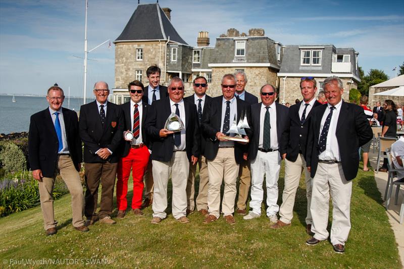 Swan European Regatta 2017 photo copyright Paul Wyeth / Nautor's Swan taken at Royal Yacht Squadron and featuring the Swan class