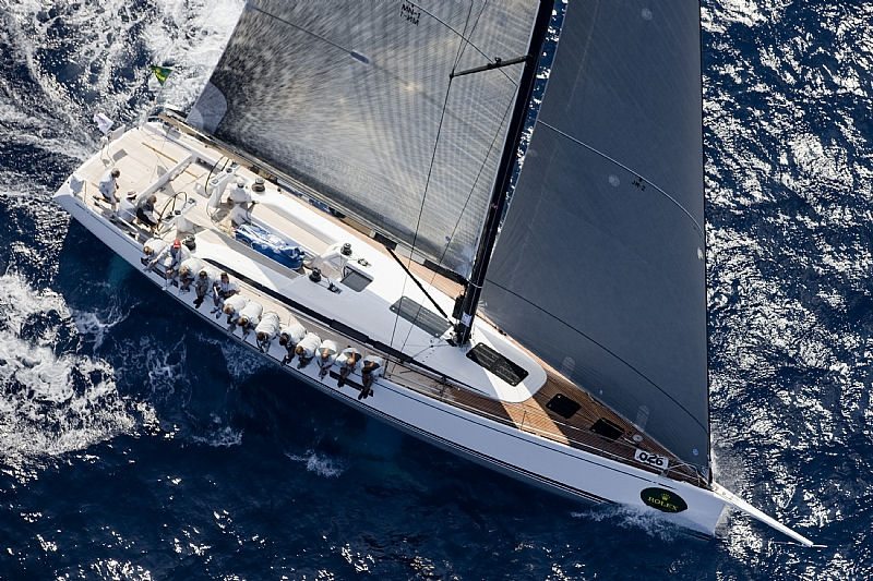 Johann Killinger's Swan 60 'Emma' on day one of the Rolex Swan Cup in Porto Cervo photo copyright Carlo Borlenghi / Rolex taken at  and featuring the Swan class