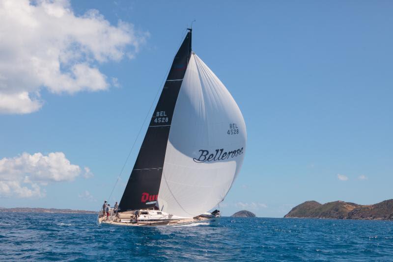 2018 BVI Spring Regatta - Final day - Philippe Moortgat and Patrick Van Heurch's Belgian Swan 45 Samantaga victorious in CSA Racing 1 photo copyright Alastair Abrehart taken at Royal BVI Yacht Club and featuring the Swan class