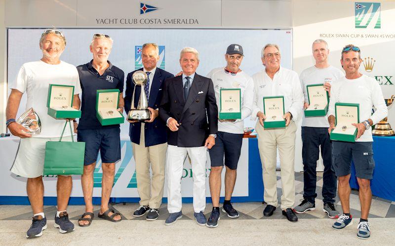 2018 Rolex Swan Cup photo copyright Carlo Borlenghi taken at Yacht Club Costa Smeralda and featuring the Swan class