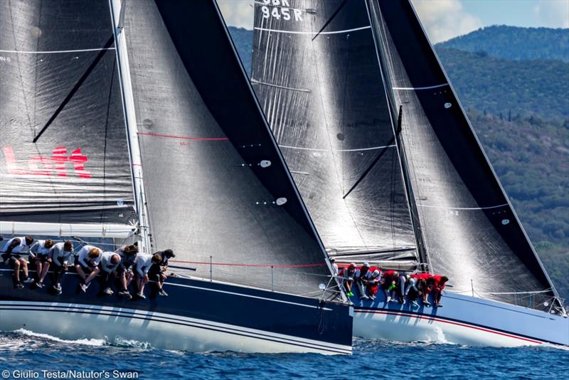 Swan 45 - The Nations Trophy Mediterranean League photo copyright Giulio Testa taken at Yacht Club Italiano and featuring the Swan class