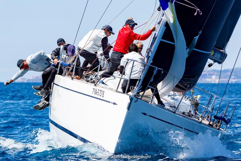 The Nations Trophy Mediterranean League 2019 photo copyright Giulio Testa taken at Yacht Club Italiano and featuring the Swan class