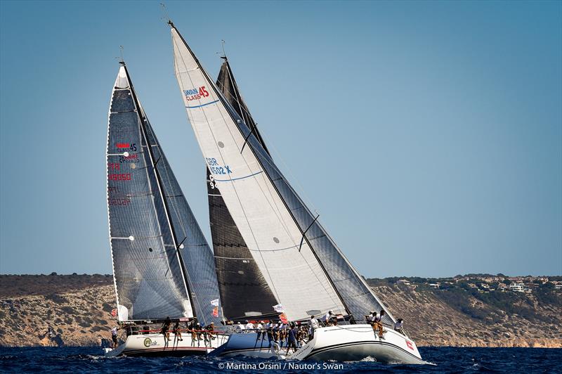 Day 1 - 38 Copa del Rey Mapfre photo copyright Martina Orsini taken at Real Club Náutico de Palma and featuring the Swan class