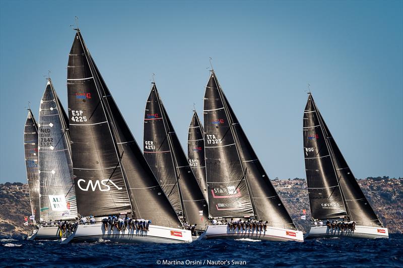 Day 1 - 38 Copa del Rey Mapfre photo copyright Martina Orsini taken at Real Club Náutico de Palma and featuring the Swan class