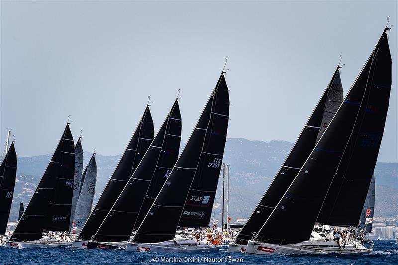 Swan One Design at Copy Del Rey MAPFRE 2019 photo copyright Martina Orsini taken at Real Club Náutico de Palma and featuring the Swan class