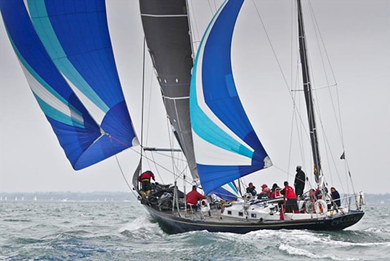 The yawl rigged Swan 55 Galiana under full sail photo copyright Event Media taken at  and featuring the Swan class