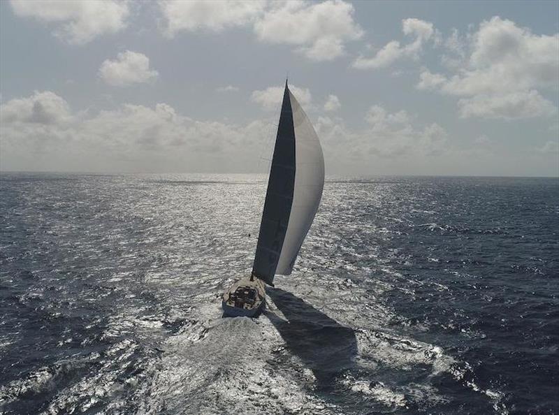 Dutchman Jeroen Van Dooren's Swan 95 Lott99 is the largest yacht in the race photo copyright Jeroen Van Dooren taken at Royal Ocean Racing Club and featuring the Swan class