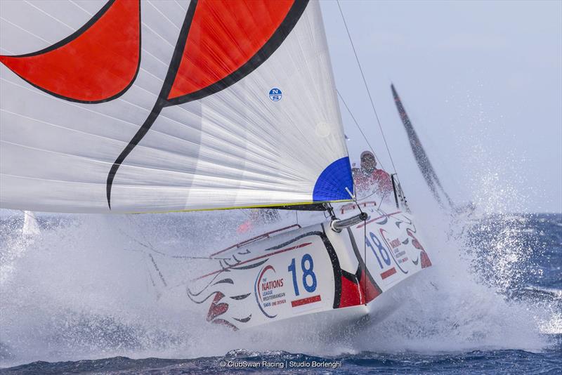 The Nations Trophy photo copyright ClubSwan Racing / Studio Borlenghi taken at Yacht Club Costa Smeralda and featuring the Swan class