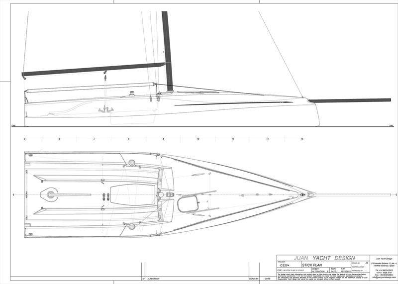 ClubSwan 28, deck layout - photo © Nautor's Swan