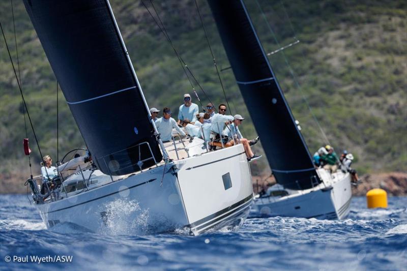 Winning CSA Racing 2 - Woody and Carolyn Cullen's Swan 58 WaveWalker - Antigua Sailing Week - photo © Paul Wyeth / pwpictures.com