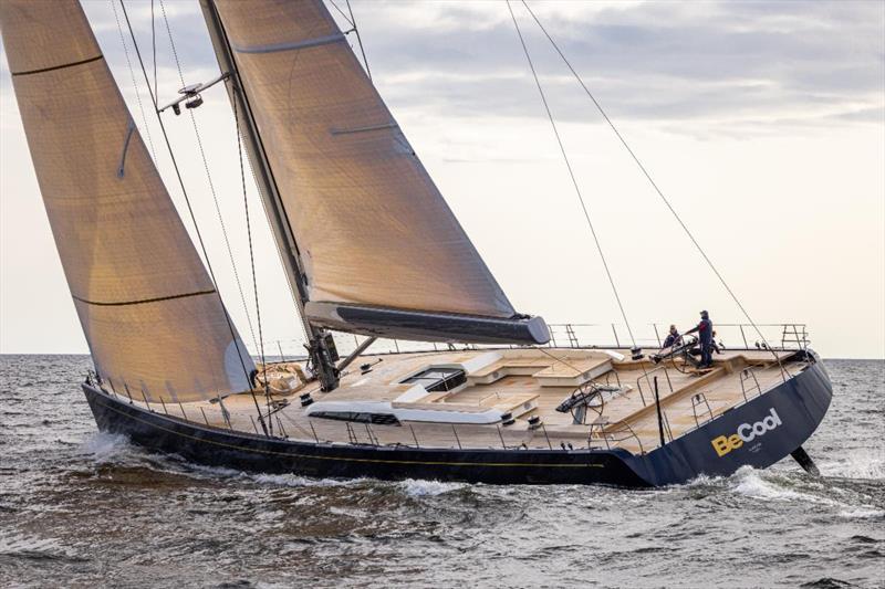 On her maiden transatlantic race - Swan 128 Be Cool - photo © Nautor's Swan