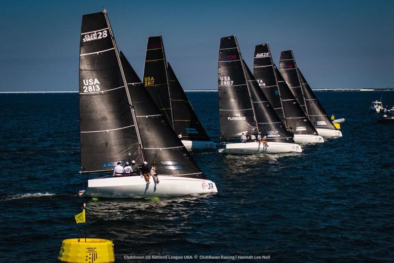 ClubSwan 28 Nations League USA photo copyright Hannah Lee Noll for ClubSwan Racing taken at  and featuring the Swan class