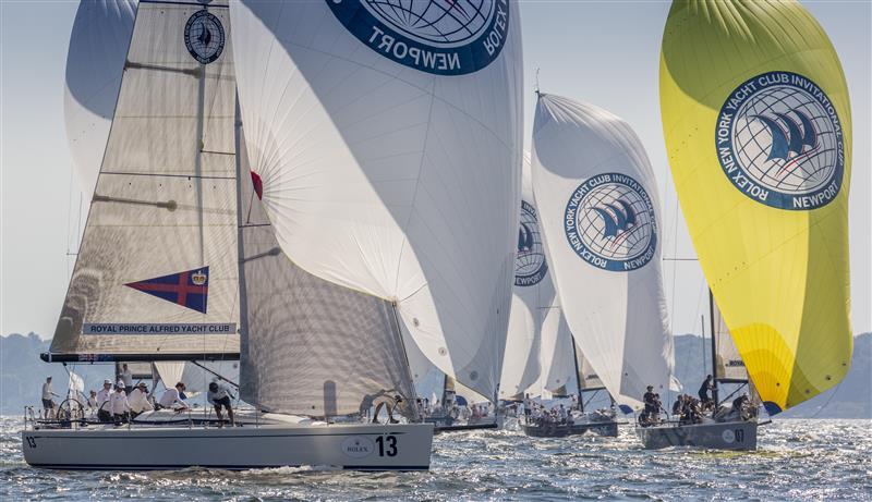 Royal Prince Alfred Yacht Club (AUS) on day 4 of the Rolex New York Yacht Club Invitational Cup photo copyright Rolex / Daniel Forster taken at New York Yacht Club and featuring the Swan 42 class