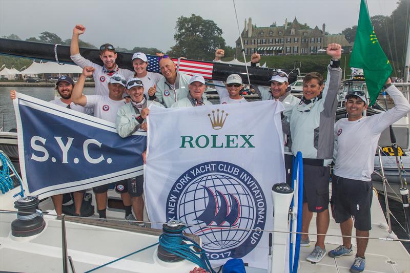 Southern Yacht Club win the 2017 Rolex New York Yacht Club Invitational Cup photo copyright Rolex / Daniel Forster taken at New York Yacht Club and featuring the Swan 42 class