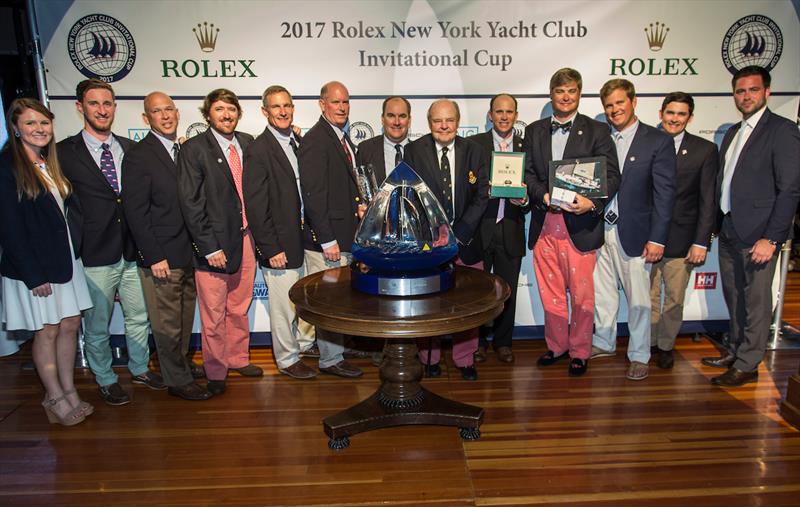 Southern Yacht Club win the 2017 Rolex New York Yacht Club Invitational Cup photo copyright Rolex / Daniel Forster taken at New York Yacht Club and featuring the Swan 42 class