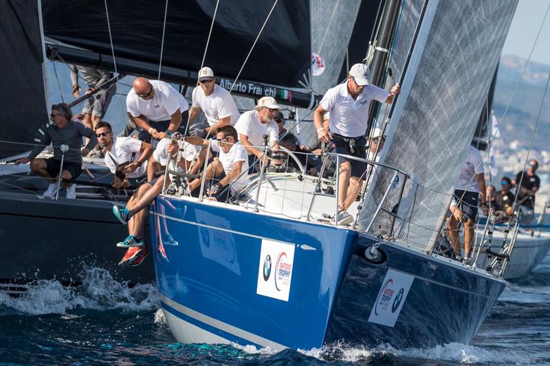 Spanish Nadir is the new lead of ClubSwan 42 on day 2 of The Nations Trophy photo copyright Nautor's Swan / Studio Borlenghi taken at Real Club Náutico de Palma and featuring the Swan 42 class