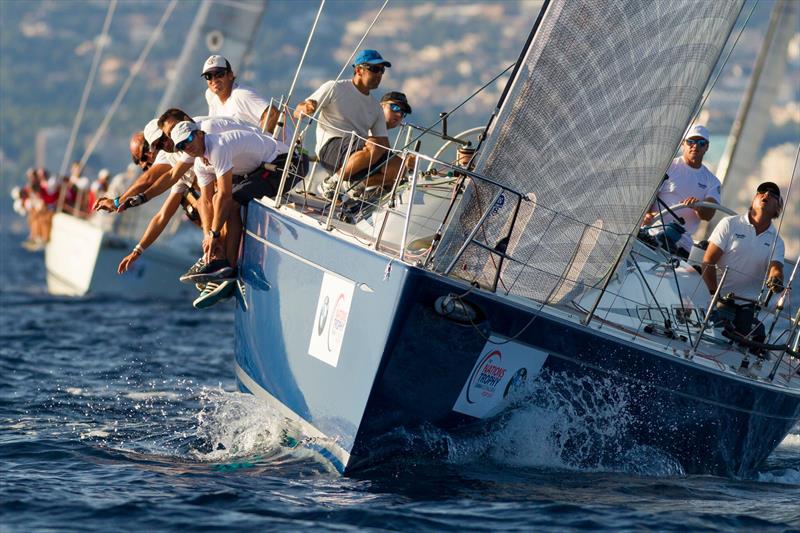 Nadir is favorite to claim the ClubSwan 42 title on day 3 of The Nations Trophy photo copyright Nautor's Swan / Studio Borlenghi taken at Real Club Náutico de Palma and featuring the Swan 42 class